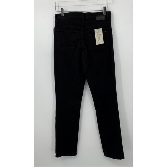 Current Elliott Soulmate jeans black denim stretch slim straight leg new 27 - Picture 4 of 6